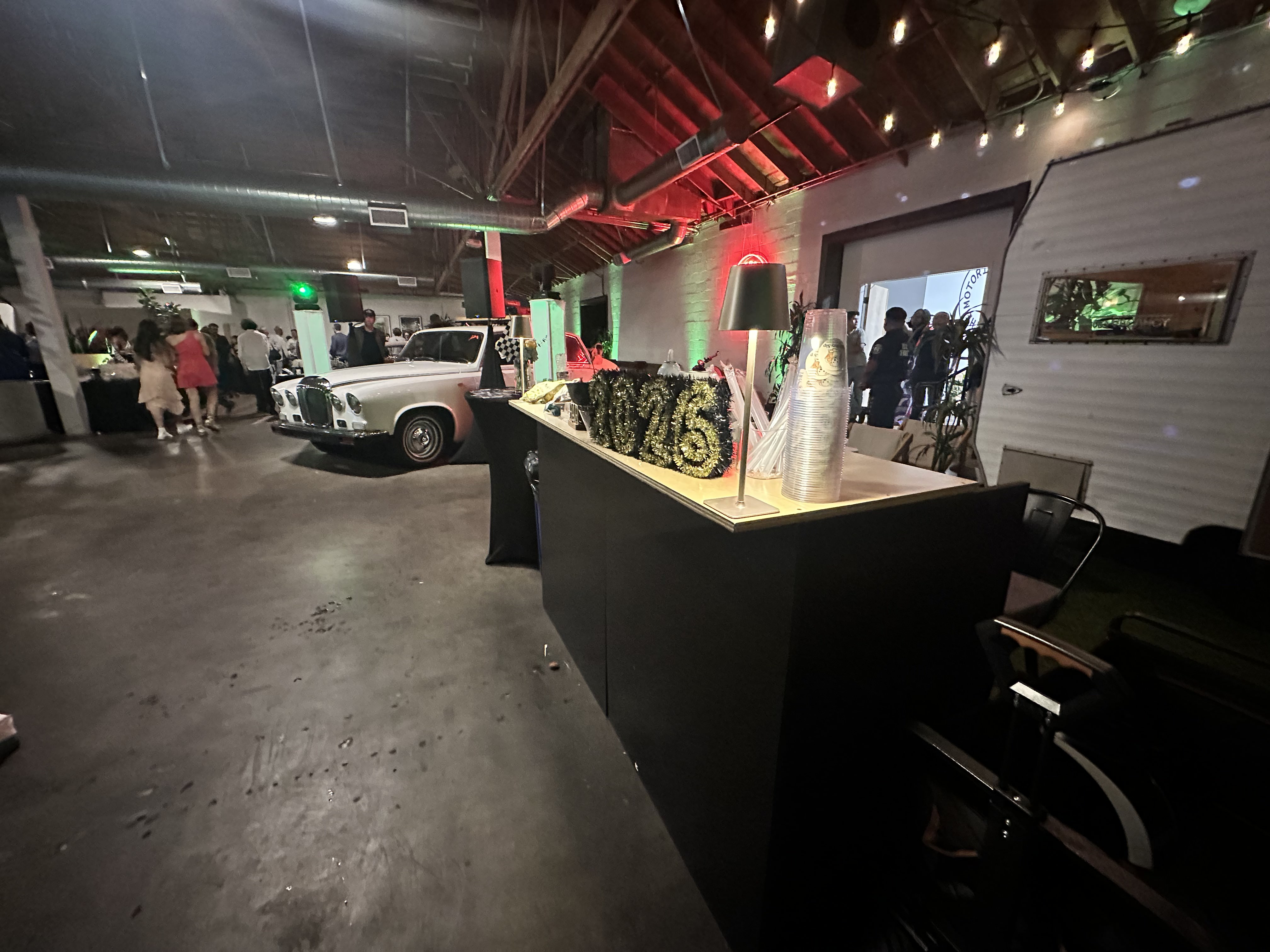 Event venue atmosphere