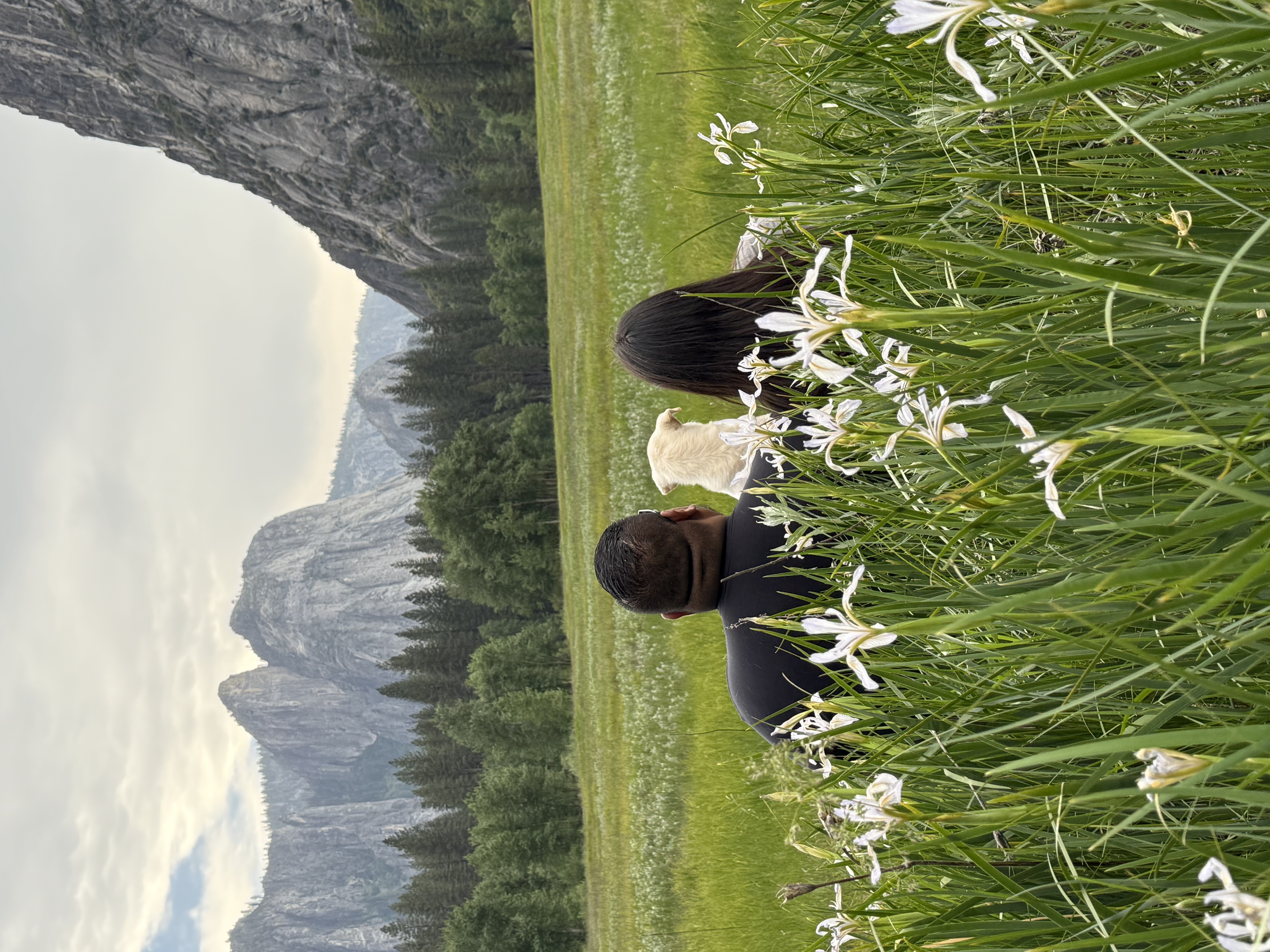 Abrahan, Esty, and Morty at Yosemite